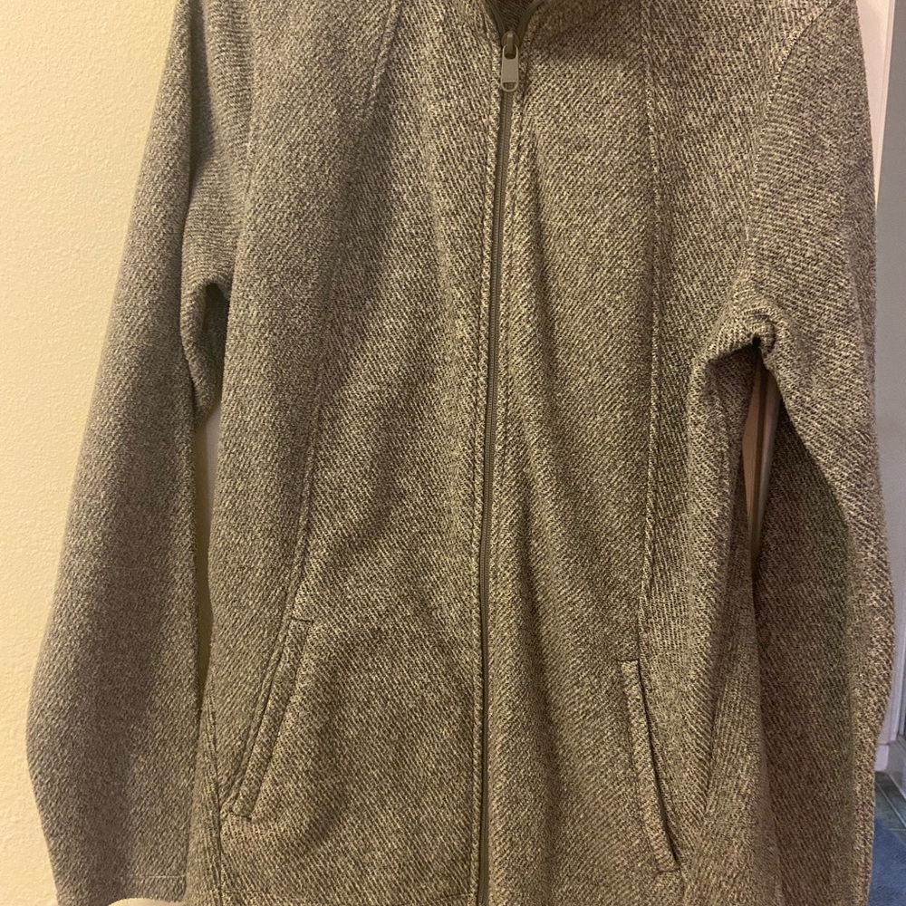 Athleta Stroll fleece full zip jacket